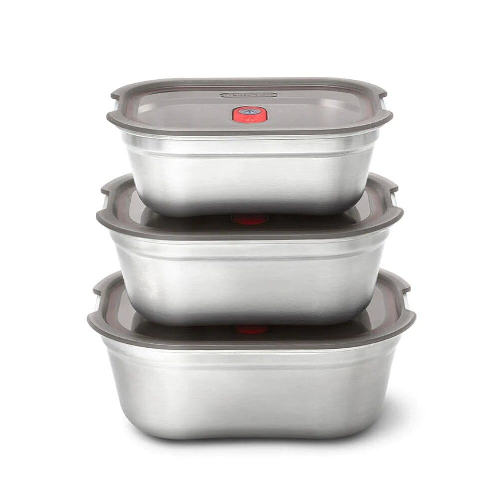 Black+Blum Stainless Steel Rectangular Lunch Box