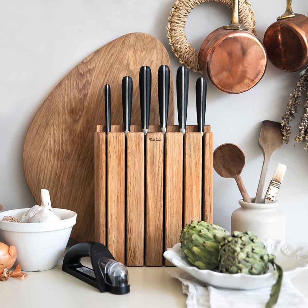 Robert Welch Book Oak Knife Block