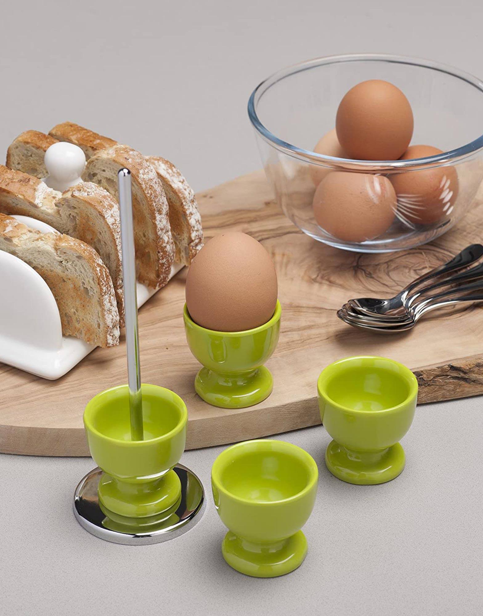Zeal Egg Cups on Stand Set of 4