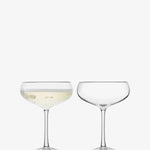LSA Champagne Saucer 215ml x 2