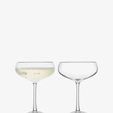 LSA Champagne Saucer 215ml x 2