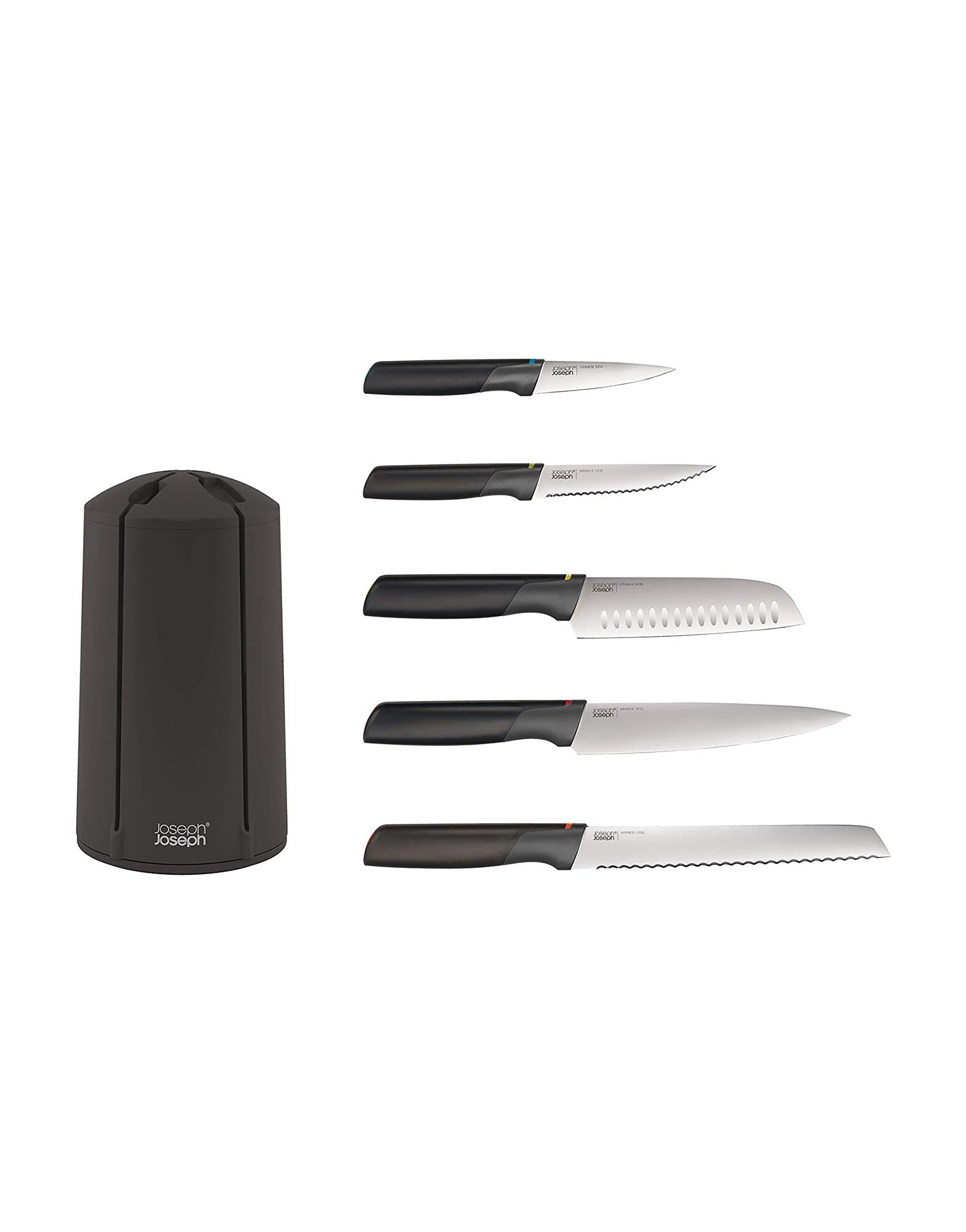 Joseph Joseph Elevate Knives 5-piece Carousel Set