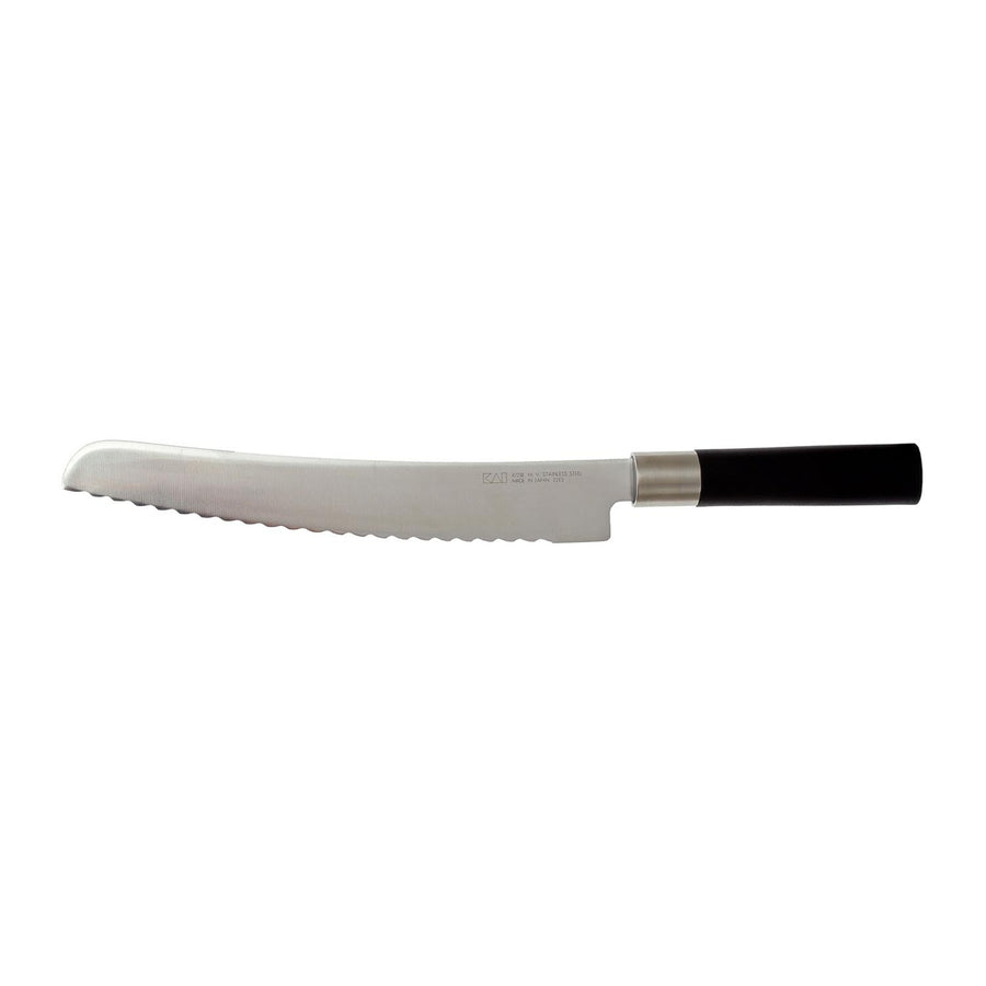 Kai Wasabi Black Bread Knife 23cm