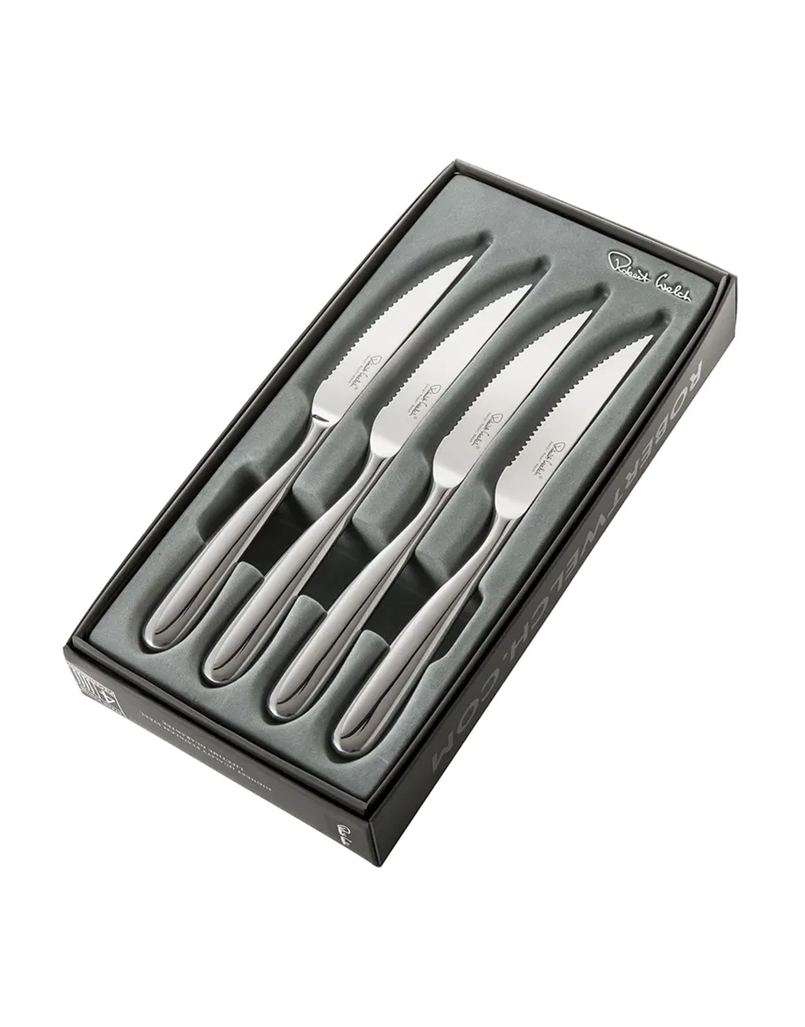 Robert Welch Stanton Bright Steak Knife Set of 4
