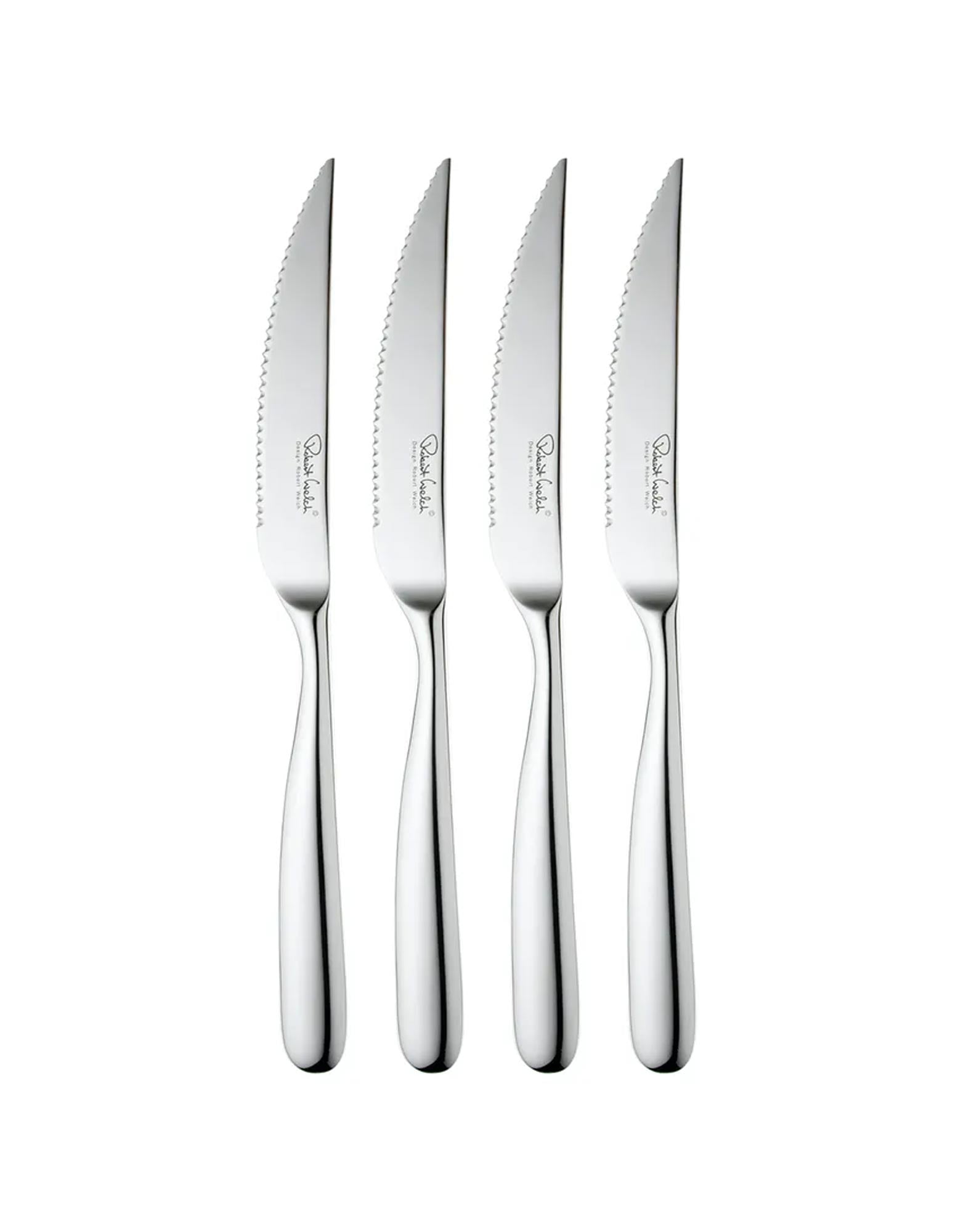 Robert Welch Stanton Bright Steak Knife Set of 4