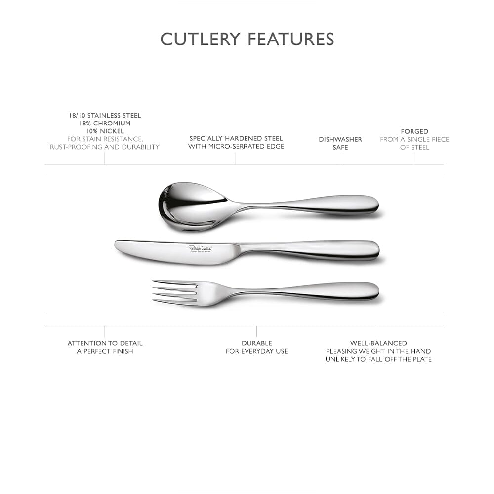 Robert Welch Stanton Bright 84 Piece Cutlery Set
