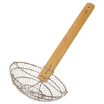 School of Wok Metal Wok Strainer 38cm with Bamboo Handle