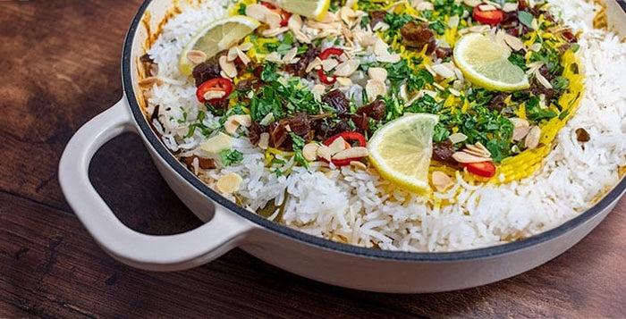 Season Celeriac Biryani Recipe