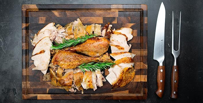 How to Carve a Turkey  - Christmas Turkey Platter