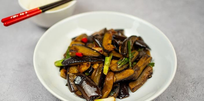 Sticky Soy & Hoisin Aubergine