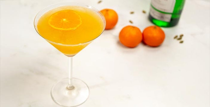 Clementine & Cardamom Martini