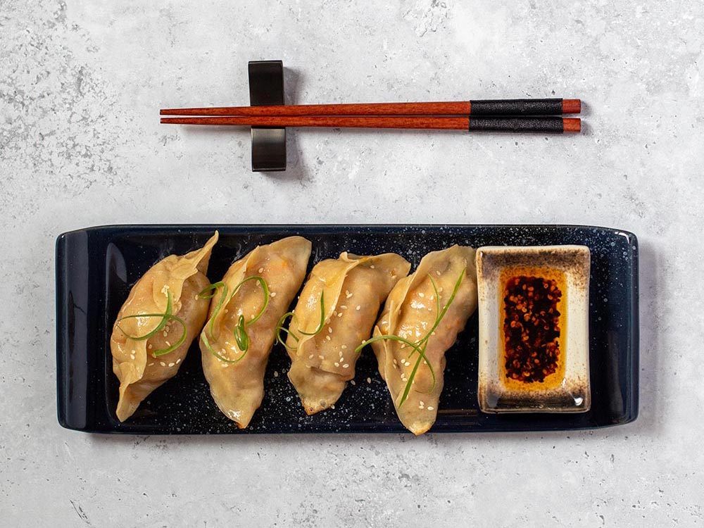 vegetarian gyoza