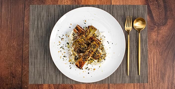 Miso Glazed Leak Recipe