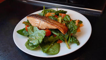Crisp salmon skin, properly: the full method