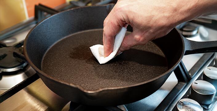 How to Season Your Cast Iron Frying Pan