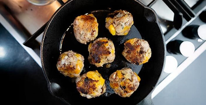 Christmas Essentials - Spiced Apricot & Pecan Stuffing Balls