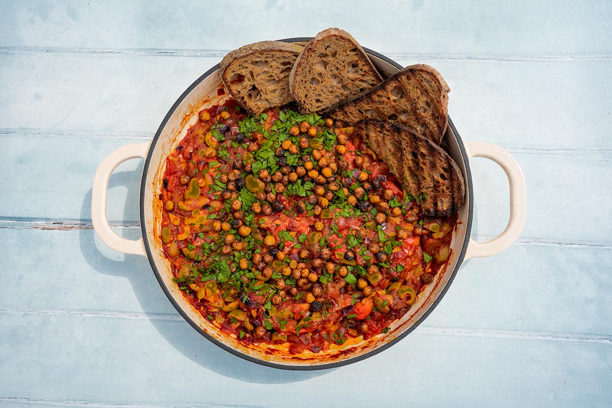 Vegan shakshuka