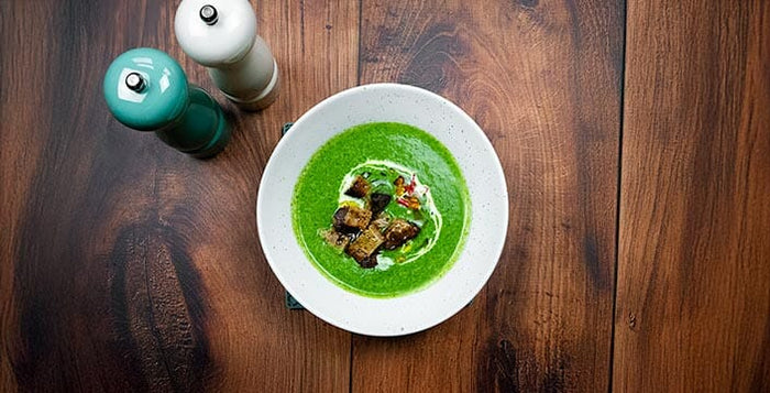 Healthy, Comforting, Delicious - Fragrant Winter Greens Soup