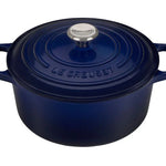 Le Creuset Cast-Iron Round Casserole 24cm Indigo