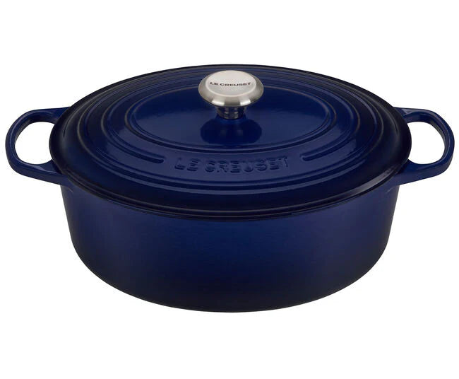 Le Creuset Cast-Iron 31cm Oval Casserole Indigo