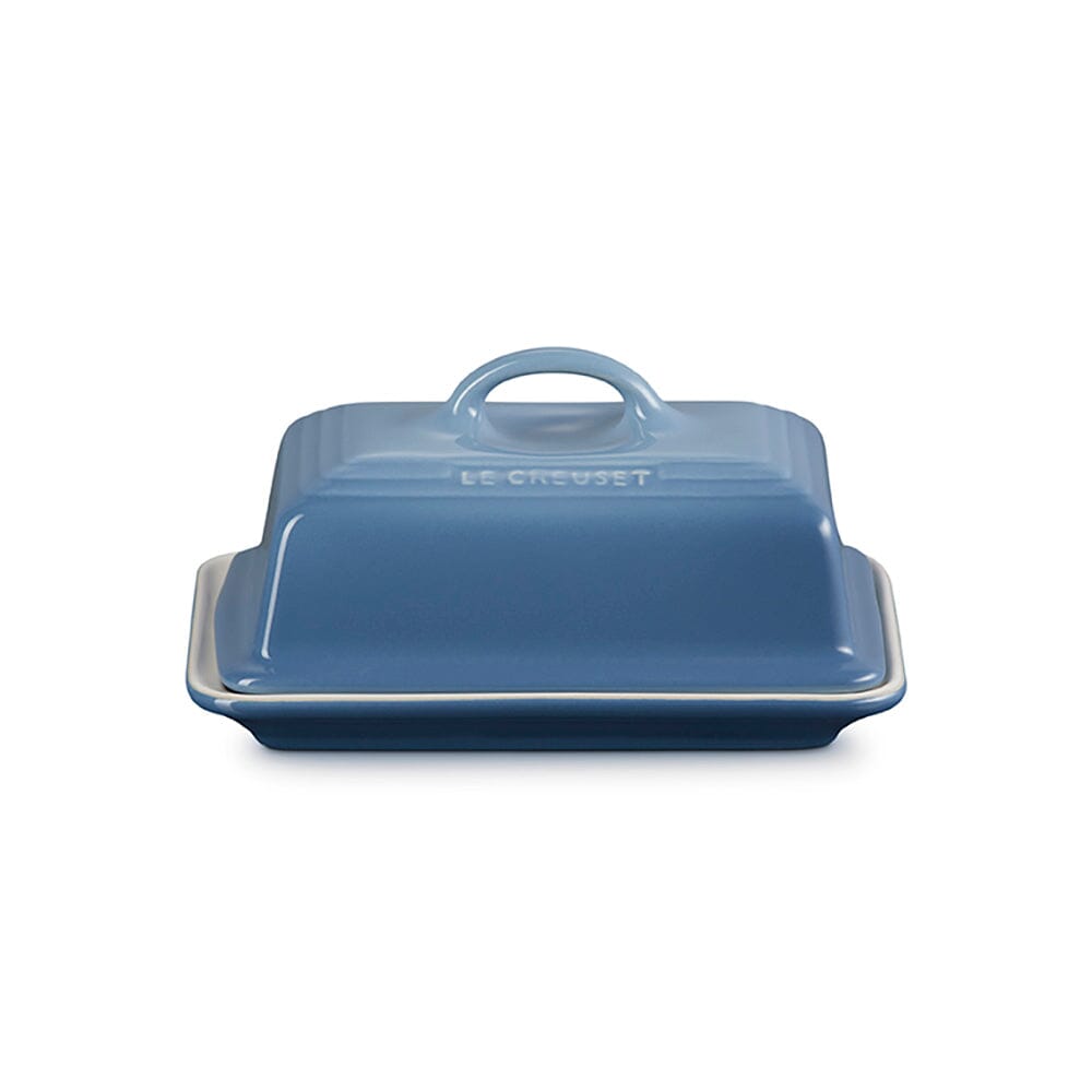 Le Creuset Stoneware Butter Dish Chambray