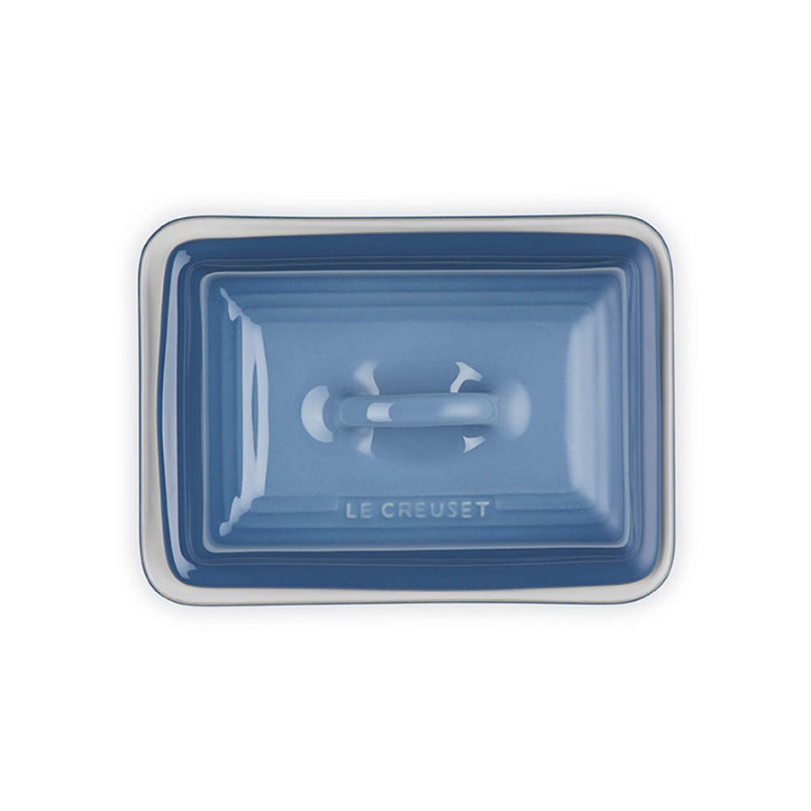 Le Creuset Stoneware Butter Dish Chambray