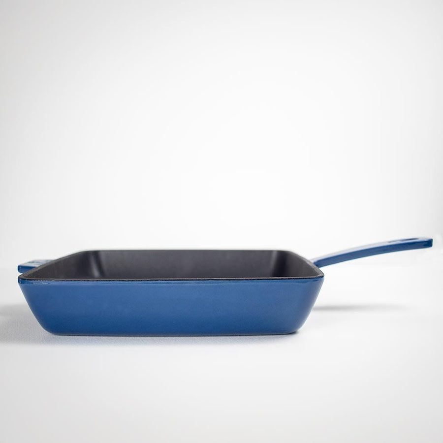 Season Cast Iron Griddle Pan 27cm Blueberry