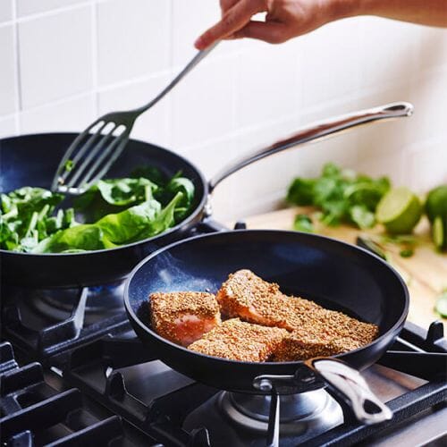 Greenpan Barcelona Non-Stick 24cm & 28cm Frying Pan Set