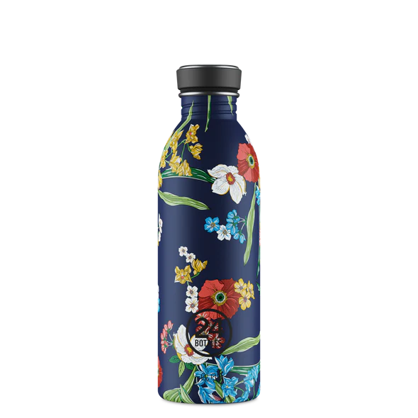 24 Bottles Urban Bottle 500ml Denim Bouquet