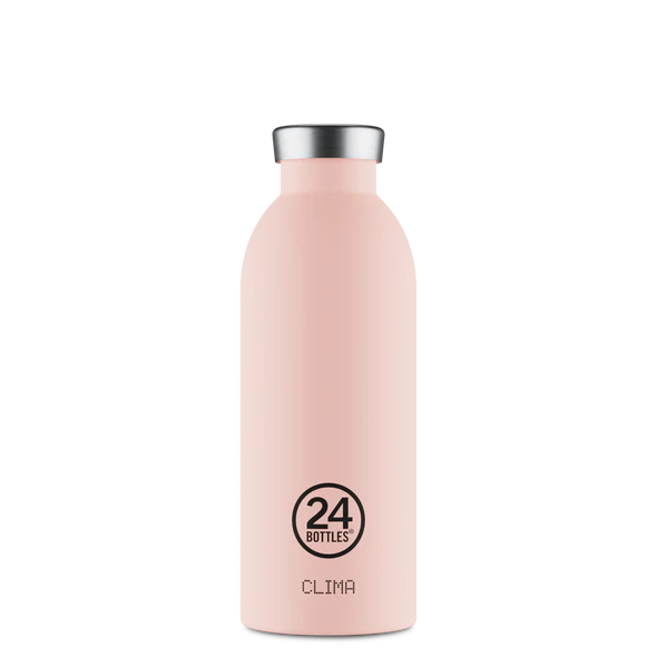 24 Bottles Clima Insulated Bottle 500ml Dusty Pink