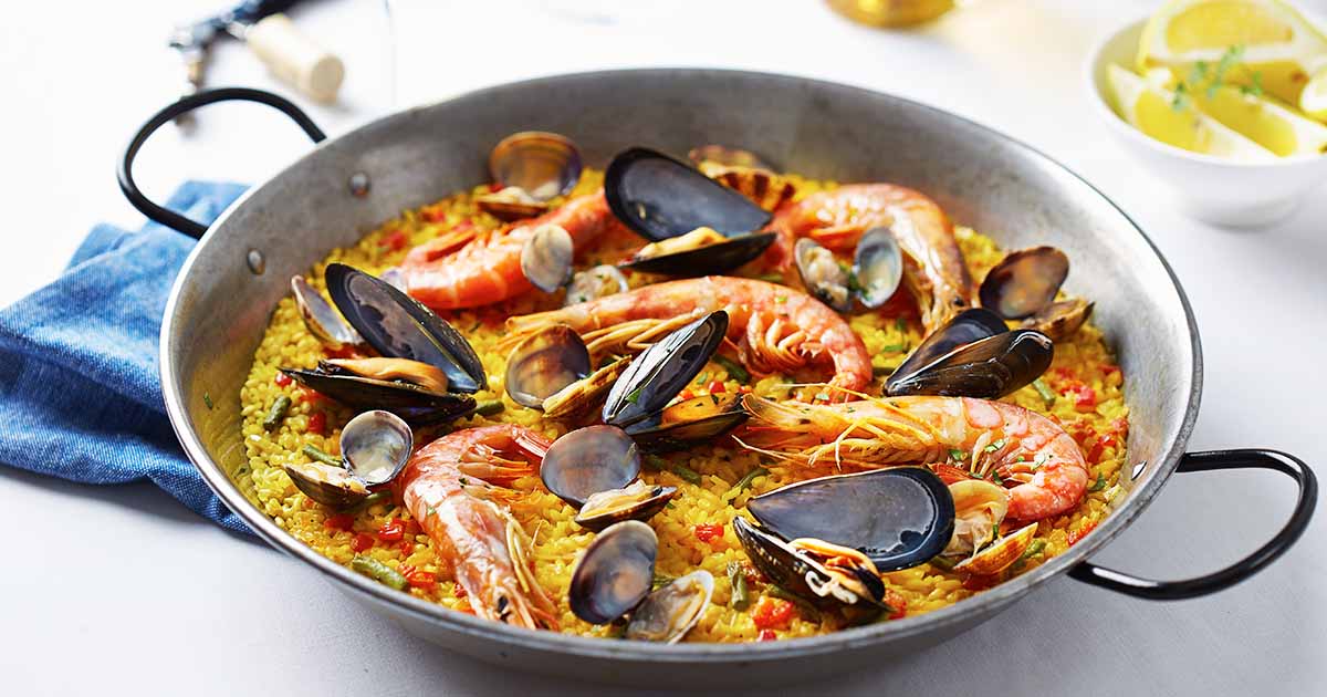 Vaello Campos Induction Paella Pan