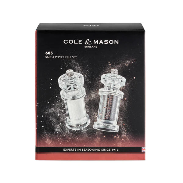 Cole & Mason 605 Acrylic Mill Gift Set