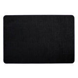 Season Placemat Vegan Leather Black