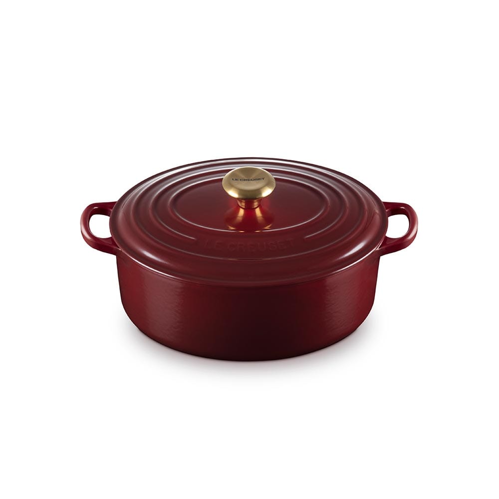 Le Creuset Cast-Iron 27cm Oval Casserole Rhone