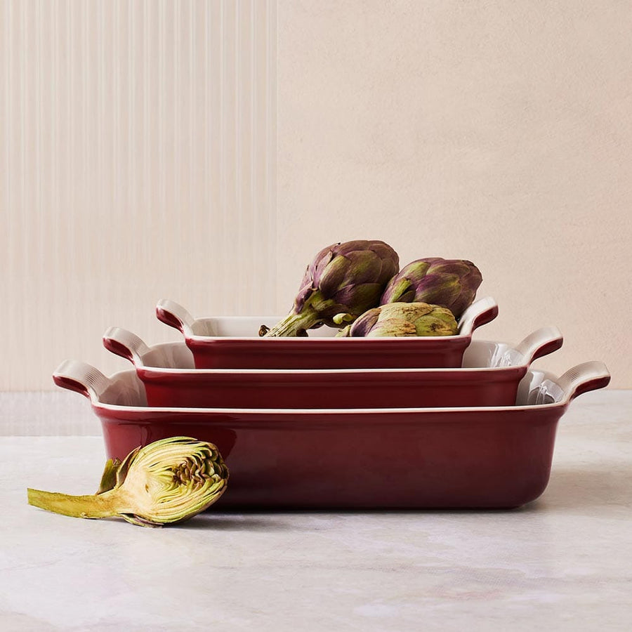 Le Creuset Deep Rectangular Dish 19cm Rhone