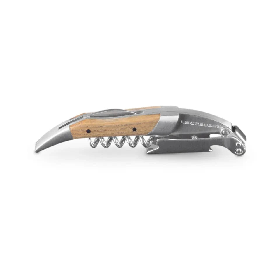 Le Creuset Waiters Corkscrew with Wooden Handle