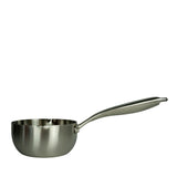 Sartén para leche de acero inoxidable de triple capa de 16 cm