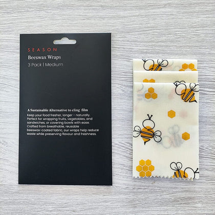 Season Beeswax Wraps Medium Pack of Three
