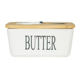 Season Butter Dish with Knife