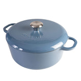 Cocotte en fonte assaisonnée aux mûres