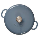 Season Cast Iron Shallow Casserole Blue Mussel