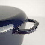 Season Cast Iron Casserole Midnight Blue