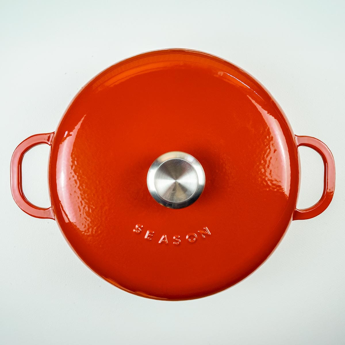 Season Cast Iron Shallow Casserole Terracotta