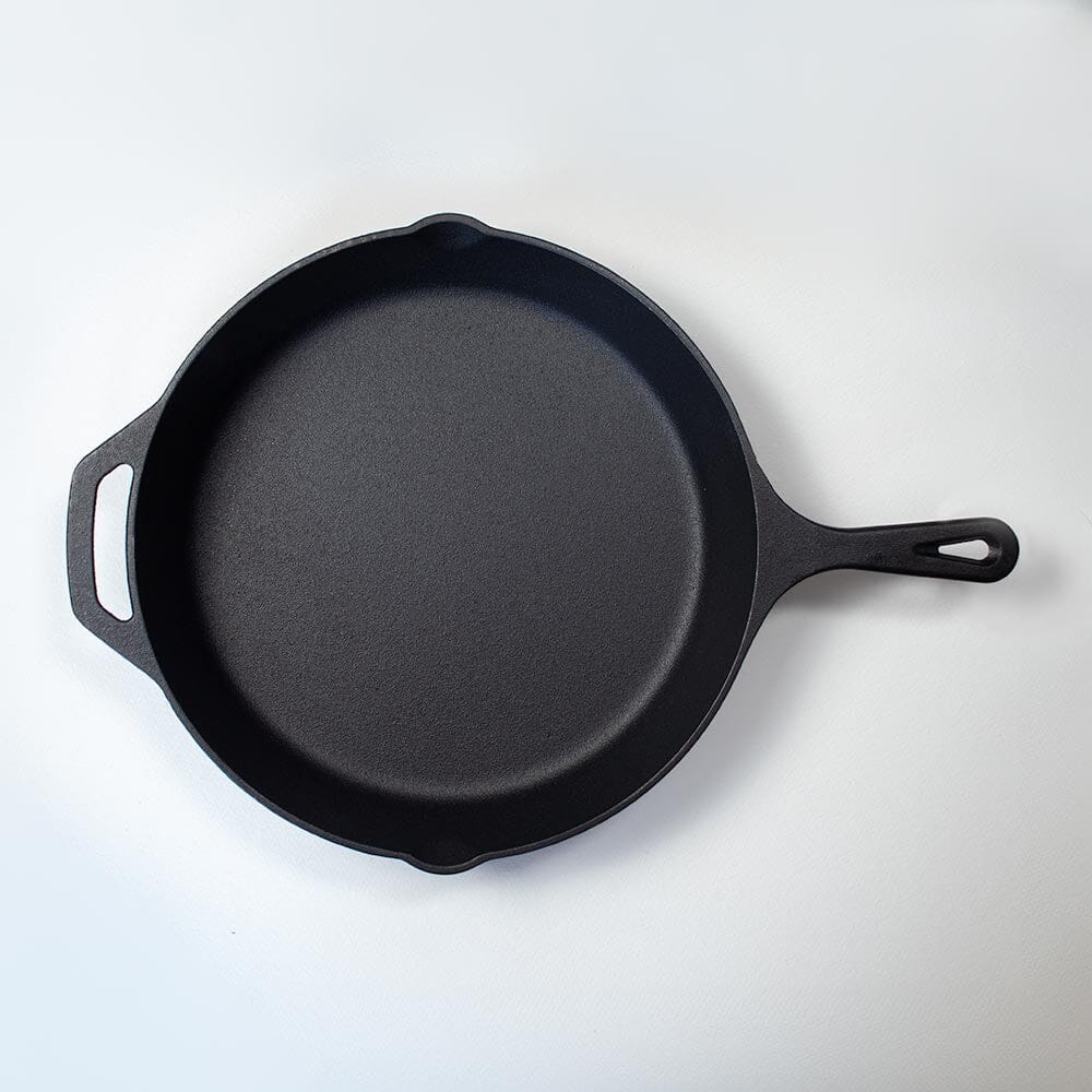 Season Cast Iron Frying Pan