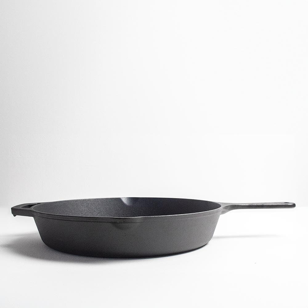 Season Cast Iron Frying Pan