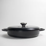 Season Cast Iron Shallow Casserole Blackberry