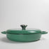 Season Cast Iron Shallow Casserole Sage