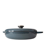 Season Cast Iron Shallow Casserole Blue Steel
