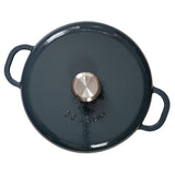 Season Cast Iron Shallow Casserole Blue Steel