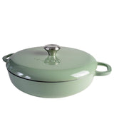Season Cast Iron Shallow Casserole Fennel Seed